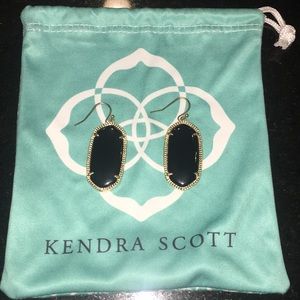 Black Kendra Scott Elle Earrings